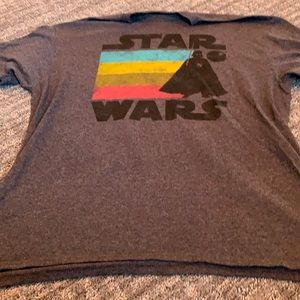 Men’s Gray star war tee size L